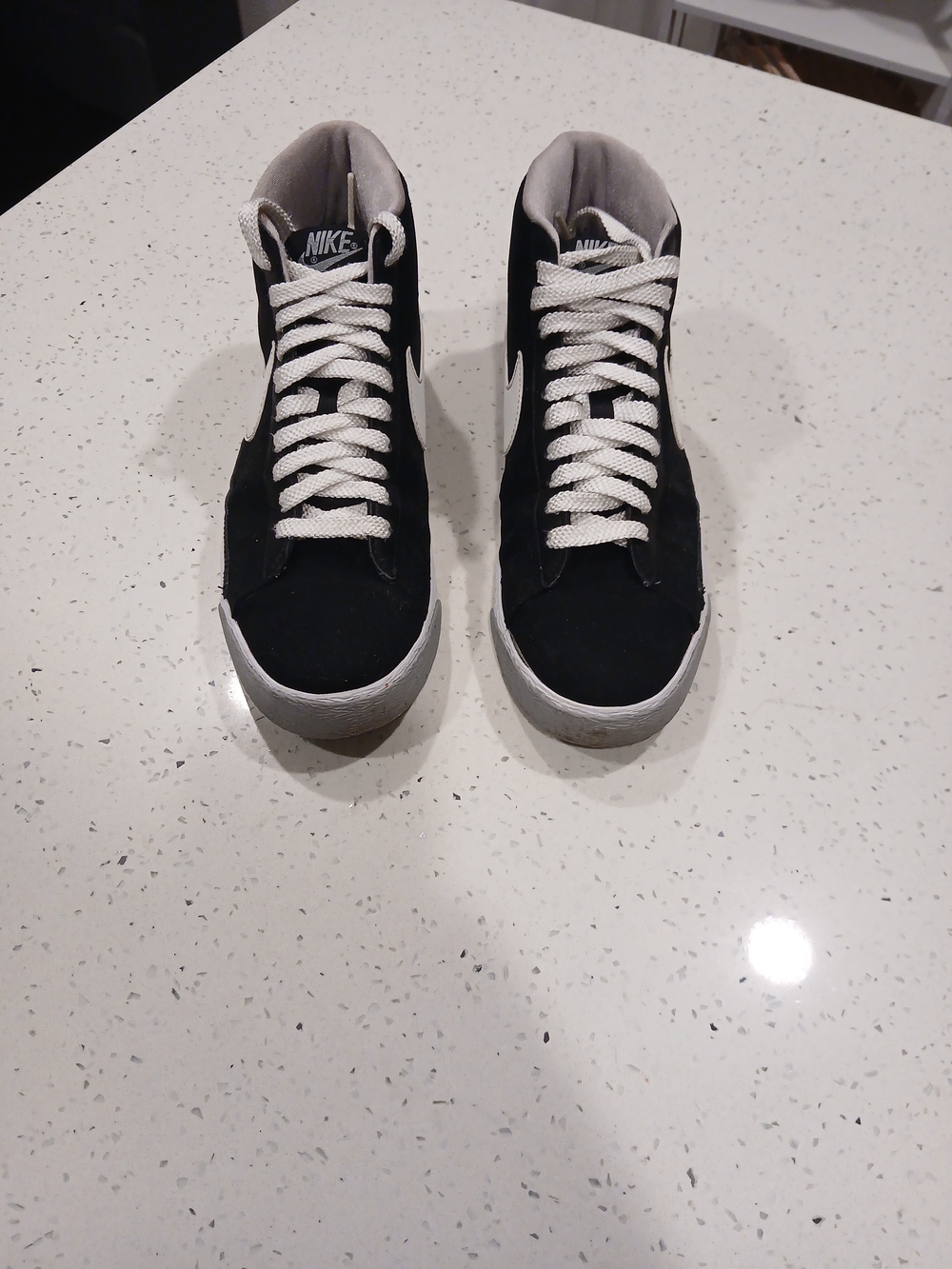 Nike Blazer High - Size 9.5 – White/Black/Varsity Black